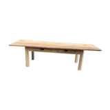 Coffee farmhouse table.