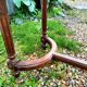 Antique Louis XVI style piano bench