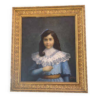Louis Prost (19th century) carrying a young girl