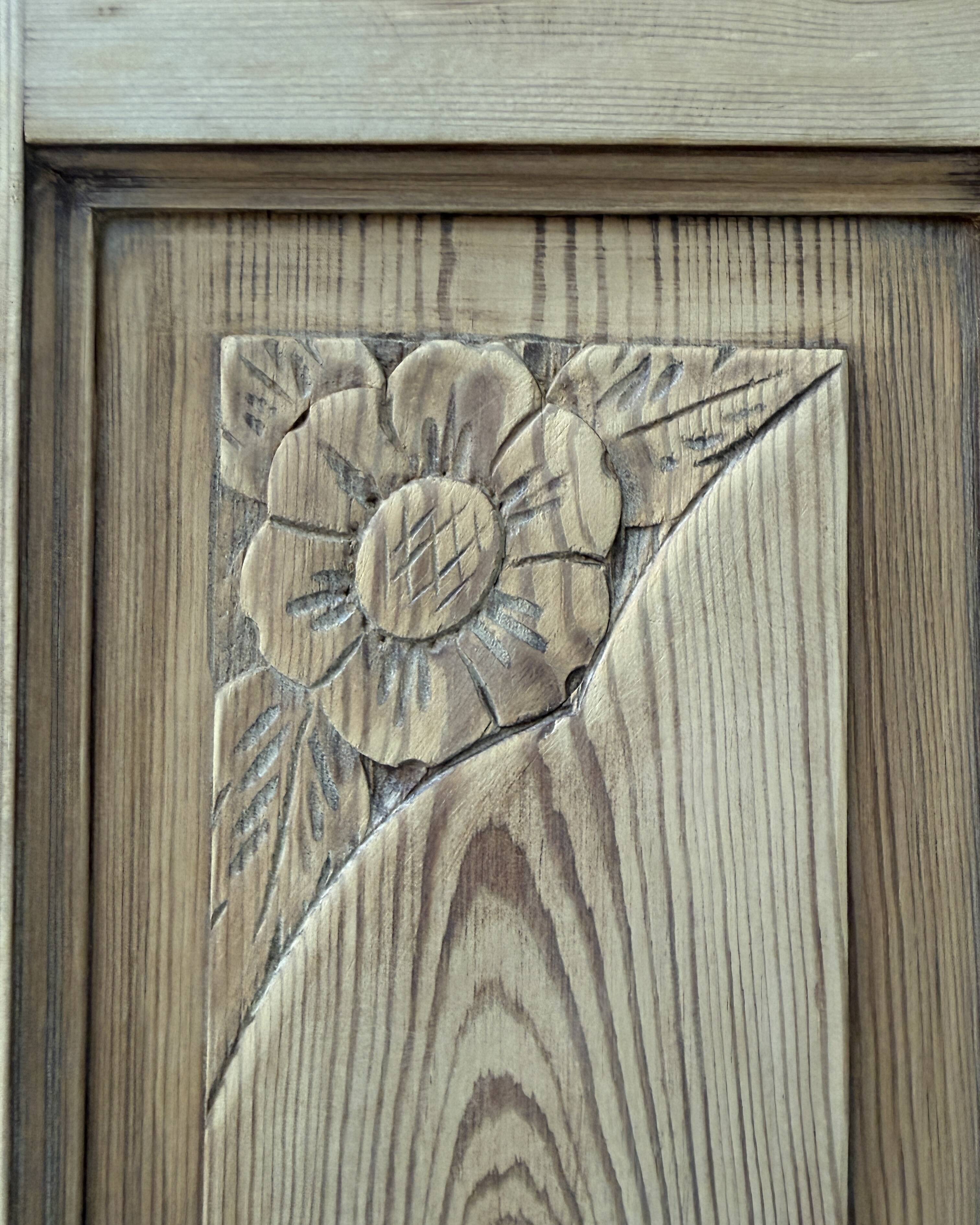 Large Art Deco wardrobe (renovated)