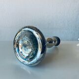 Eglomise glass candle holder