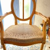 Louis XVI medallion armchair