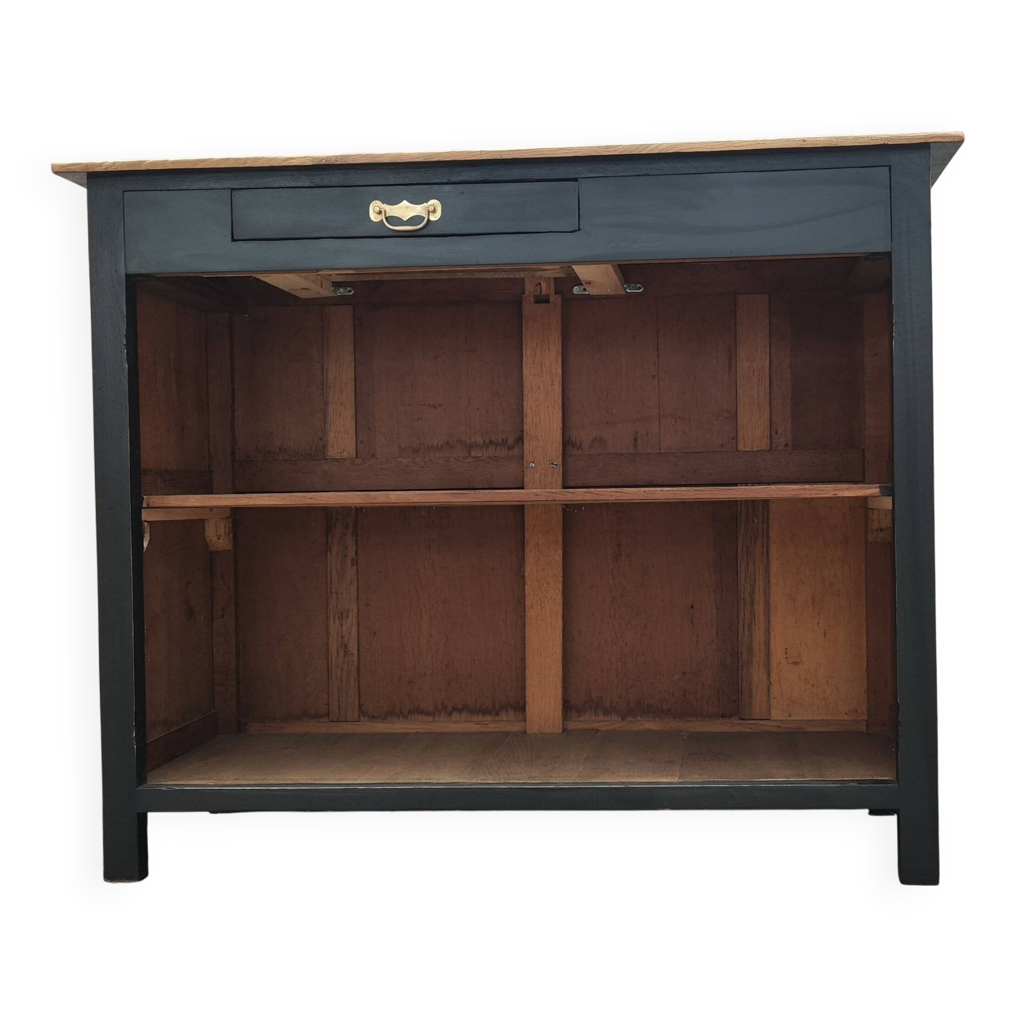 Cash counter commercial furniture black patina