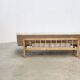 1970's German wooden sofa / daybed