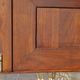 Small oak cabinet, 4 doors, Louis XIII style