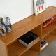 Oak bookcase, Danish design, 1970s, manufacturer: Lyby Møbler