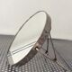 Round barber mirror from the 50s double-sided