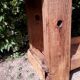 Workshop workbench L261xD50xH80,5cm old beech