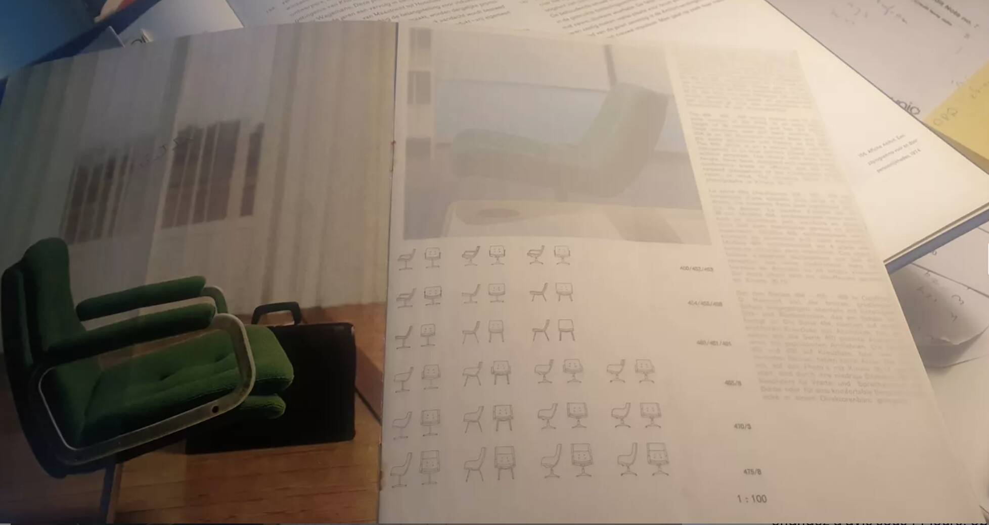 Armchair by Geoffrey Harcourt for Artifort 1970s-1980s