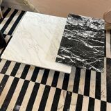 Composition de tables en marbre