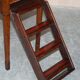 Regency Antique Metamorphic Stair Table with Leather