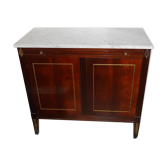 Meuble bar dessus marbre de style empire