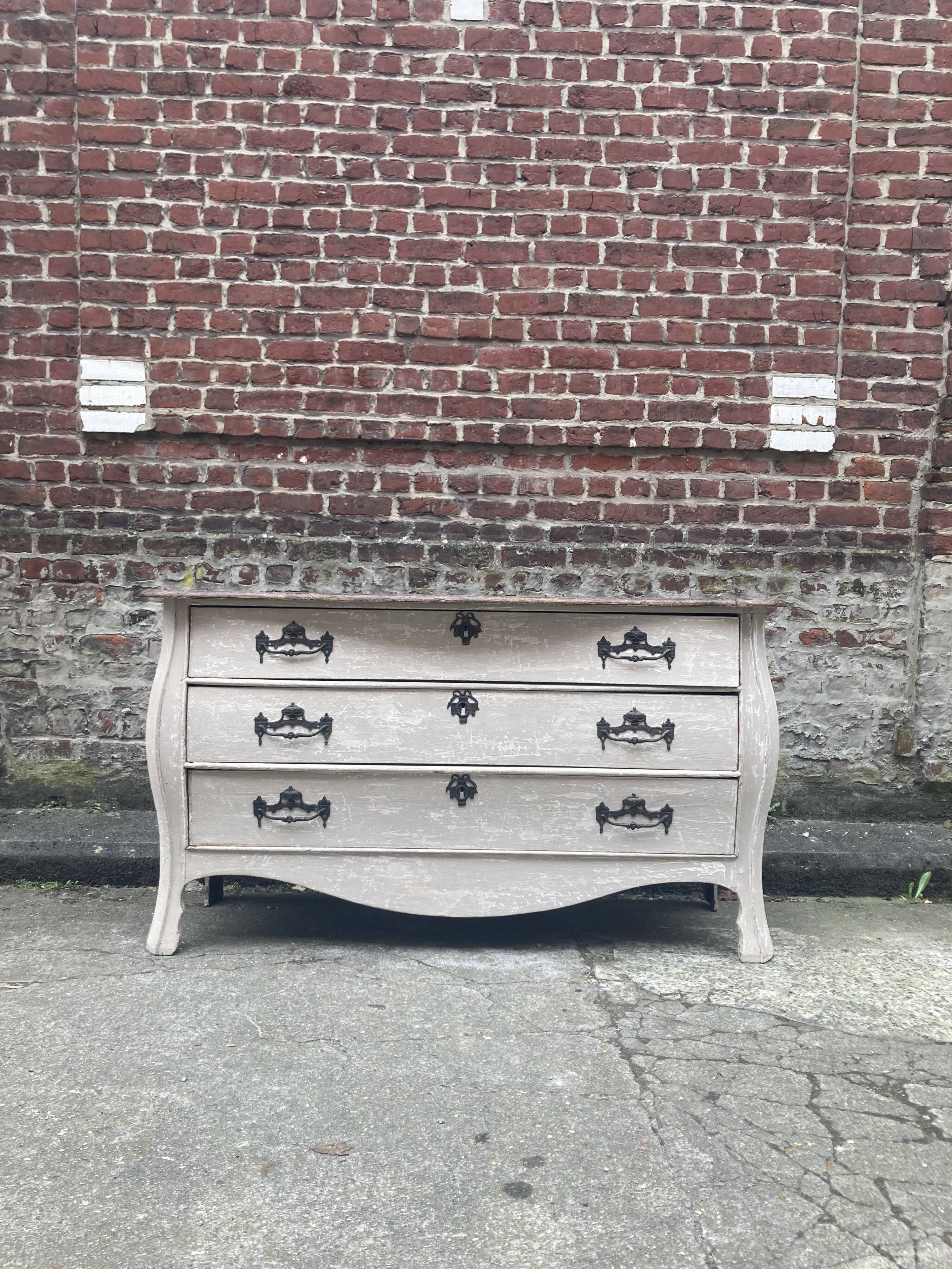 Commode d'époque XIXème - Style Gustavien