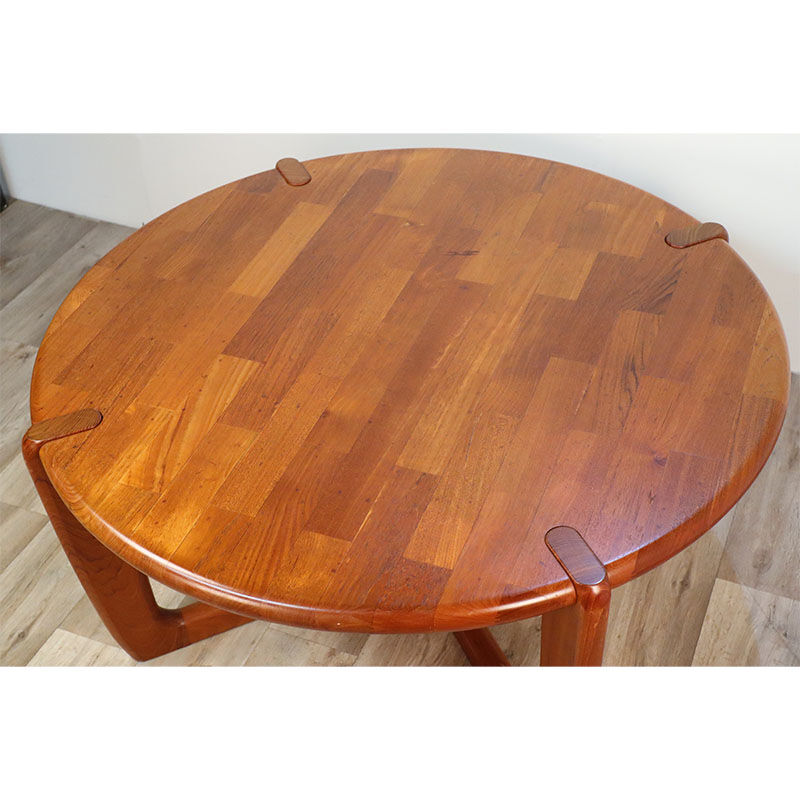 Scandinavian coffee table Denmark in teak 1960