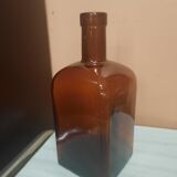Amber glass bottle