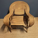 Rattan armchair
