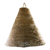 Braided wicker suspension