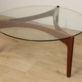 Table basse scandinave par Sven Ellekaer, 1960