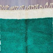 Handmade natural wool rug