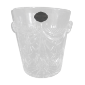 Hand-cut crystal champagne bucket
