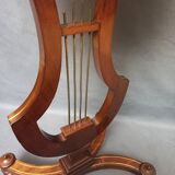 Small Lyre guéridon table, 19th century.