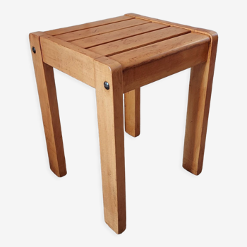 Tabouret en pin