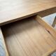 Table de ferme en merisier