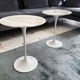 Pair of side tables by Eero Saarinen, Knoll international edition
