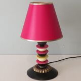 Table lamp in copper, plastic and Bakelite, early twentieth century, Belcique.