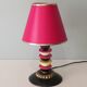 Table lamp in copper, plastic and Bakelite, early twentieth century, Belcique.