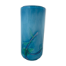 Blue glass vase La Rochère