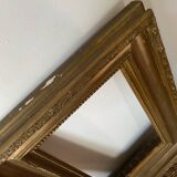Old gilded wood frame.