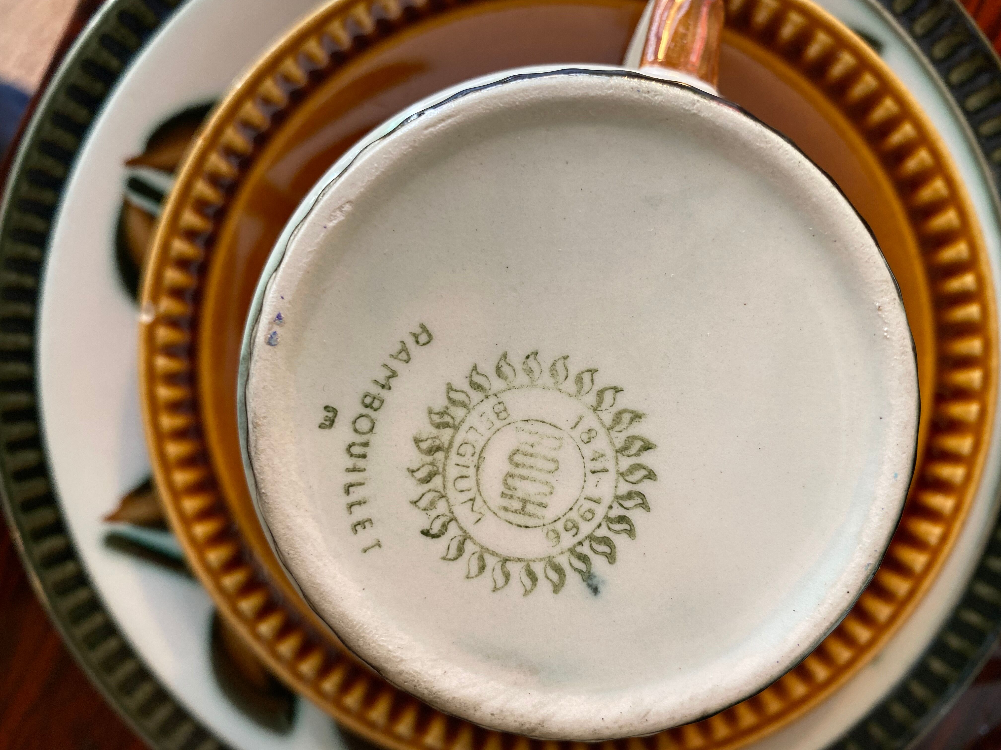 Boch Freres Rambouillet coffee service