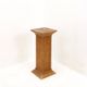 Pedestal console in pencil reed in the style of Vivai del Sud - 1970s