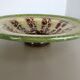 German Glass Bowl by Karl Wiedmann for WMF Ikora, 1930s Bauhaus Art Deco