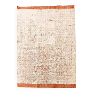 6x10 Terracotta Vintage Kilim Rug, 195x300Cm