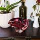 Cendrier en verre Murano