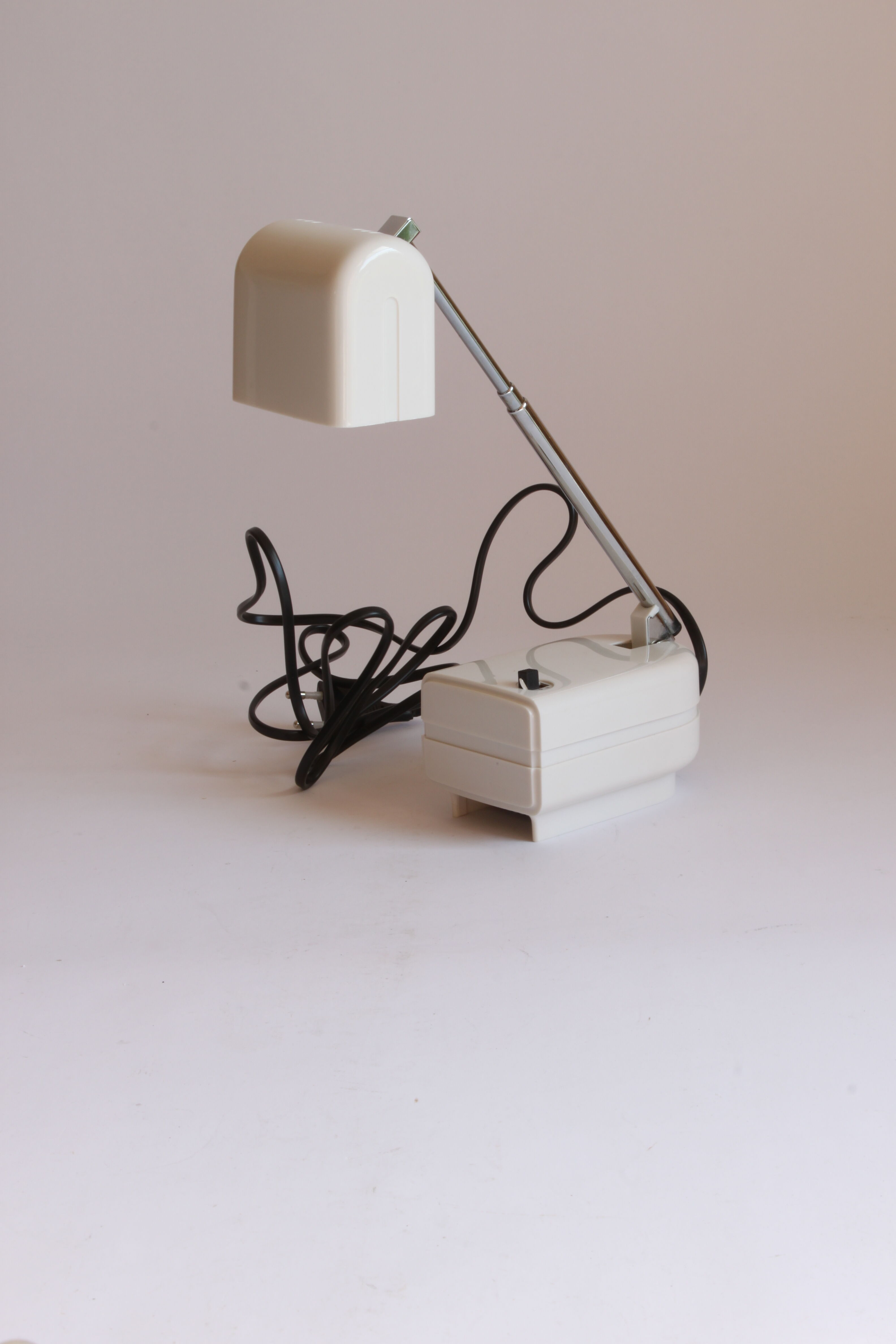 Telescopic bedside or wall lamp, 1960s.