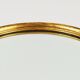 Round wall mirror in gilded wood, mid-century, C. Allodi & G. Subelli, Italy, 1950s.