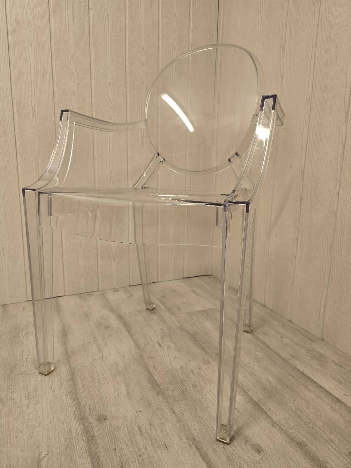 4 fauteuils Philippe Starck model Louis Ghost par Kartell