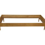 Vintage daybed of the 1960s Netherlands minimalist design in oak