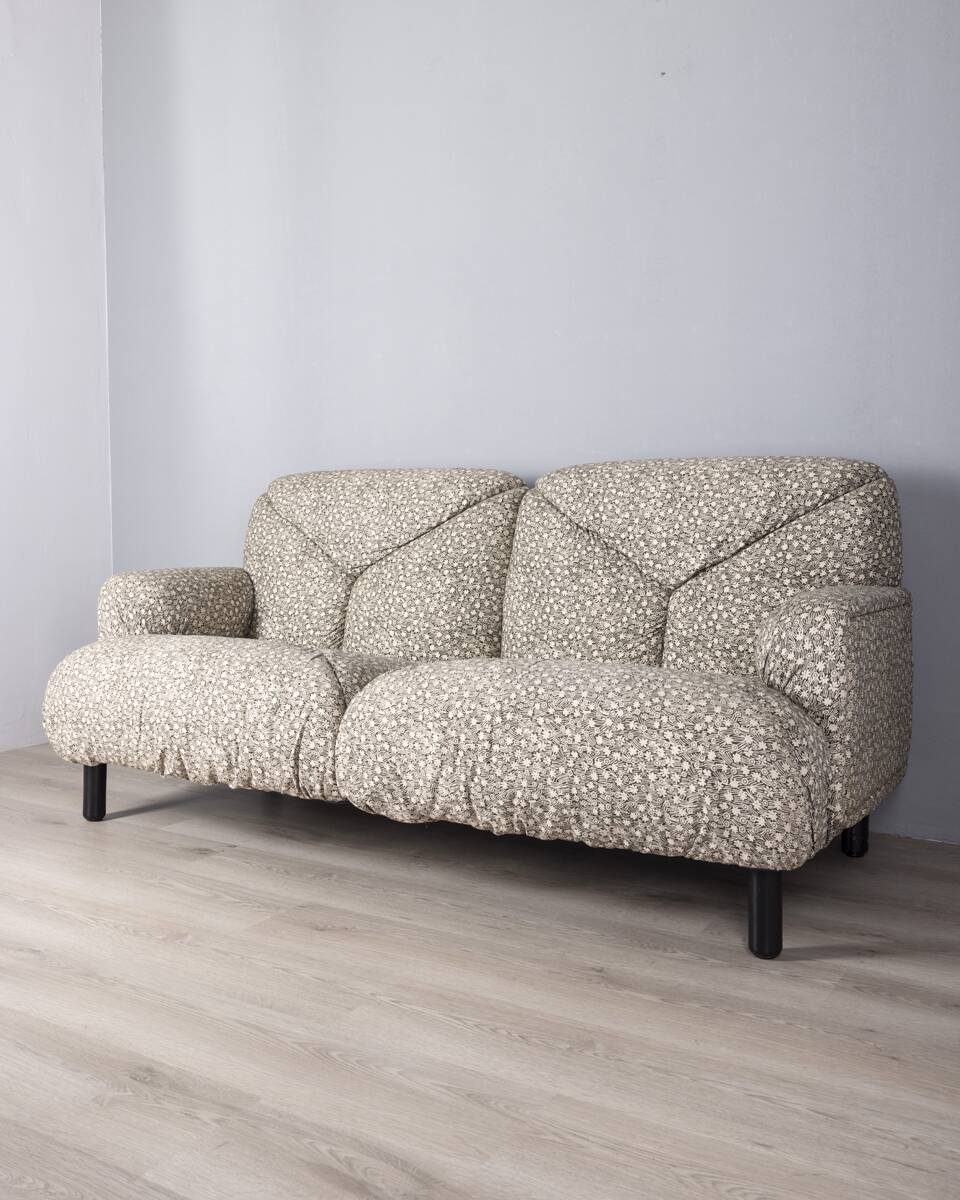 Vintage 1970s "Davis" sofa, designed by Vico Magistretti for De Padova