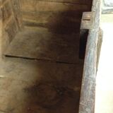 Very large old wooden chest