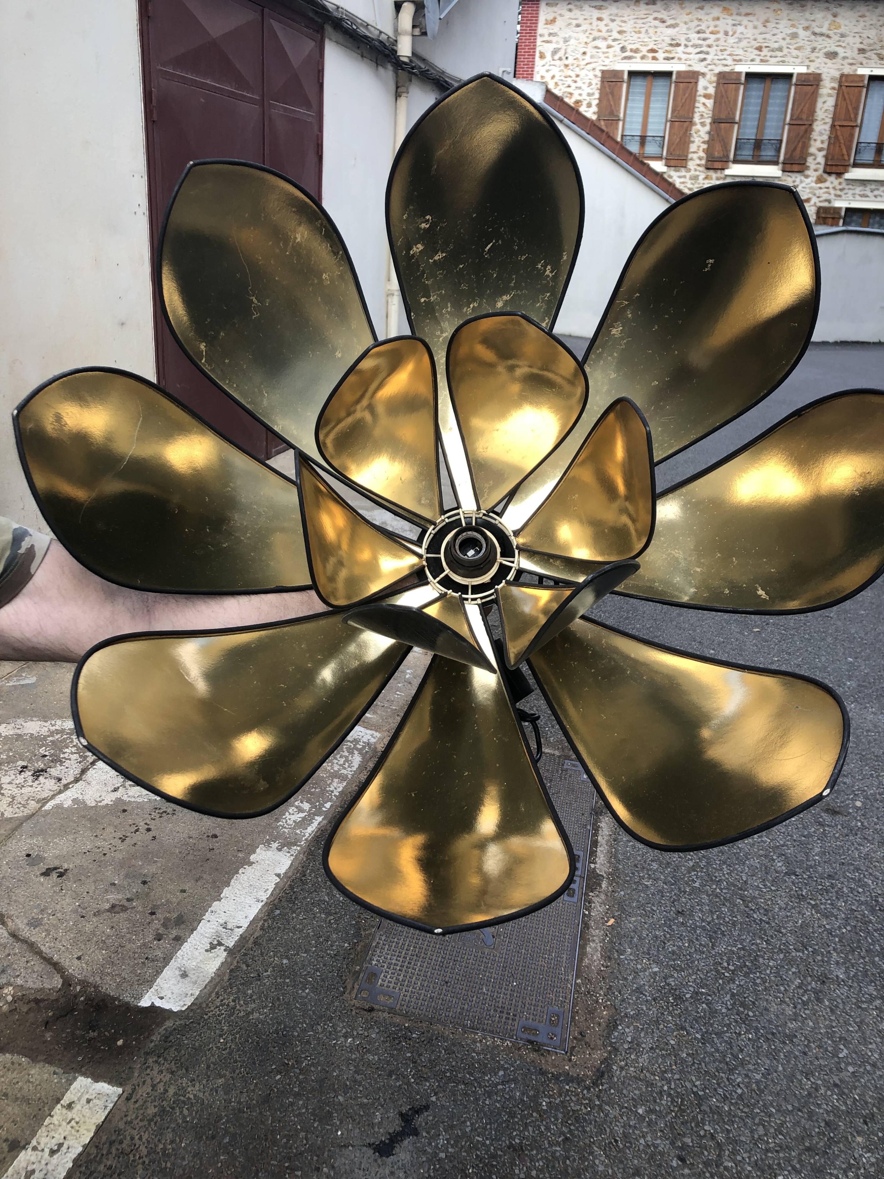 Vintage lamp suspension lamp