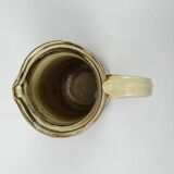 Ceramic pitcher, signed mg