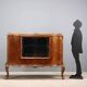Antique Chippendale-style walnut buffet, Italy, 20th century