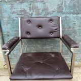 Leather armchair