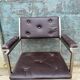 Leather armchair