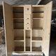 Vintage compartmentalised wardrobe