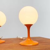 Mid-century Swiss table lamps by E.R. Nele for Temde, set of 2